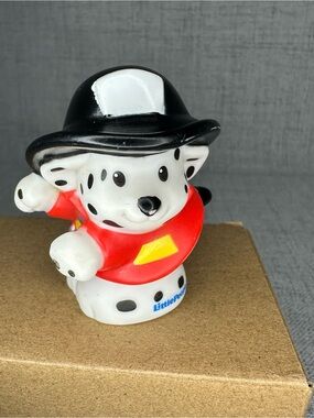 Little people vintage Dalmatian fire dog